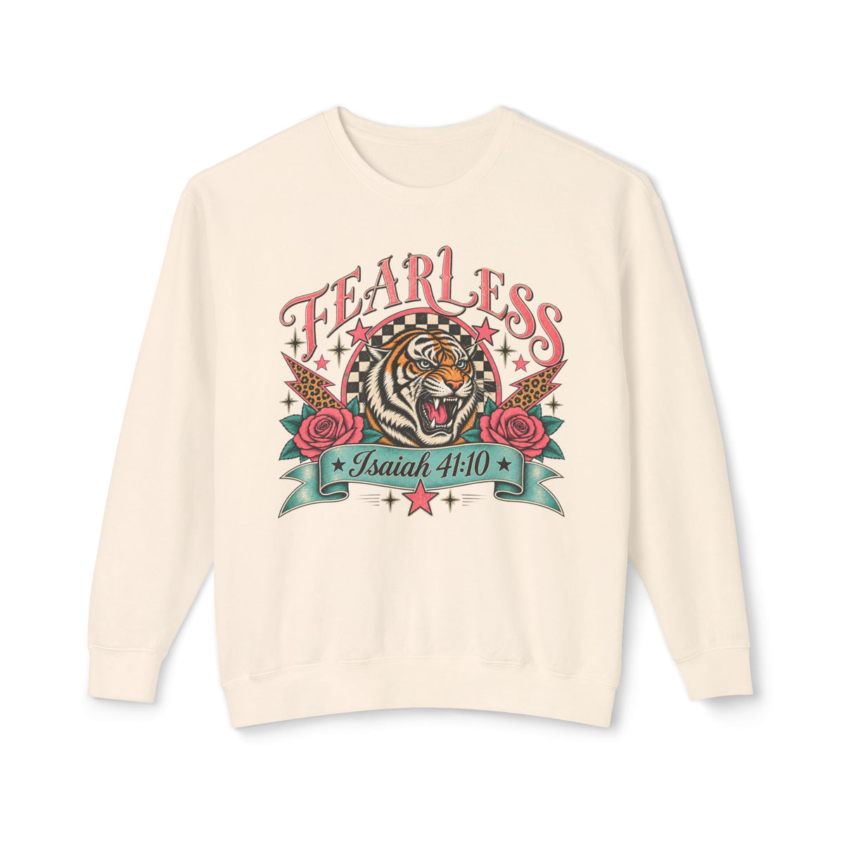Retro Tiger Fearless Sweatshirt