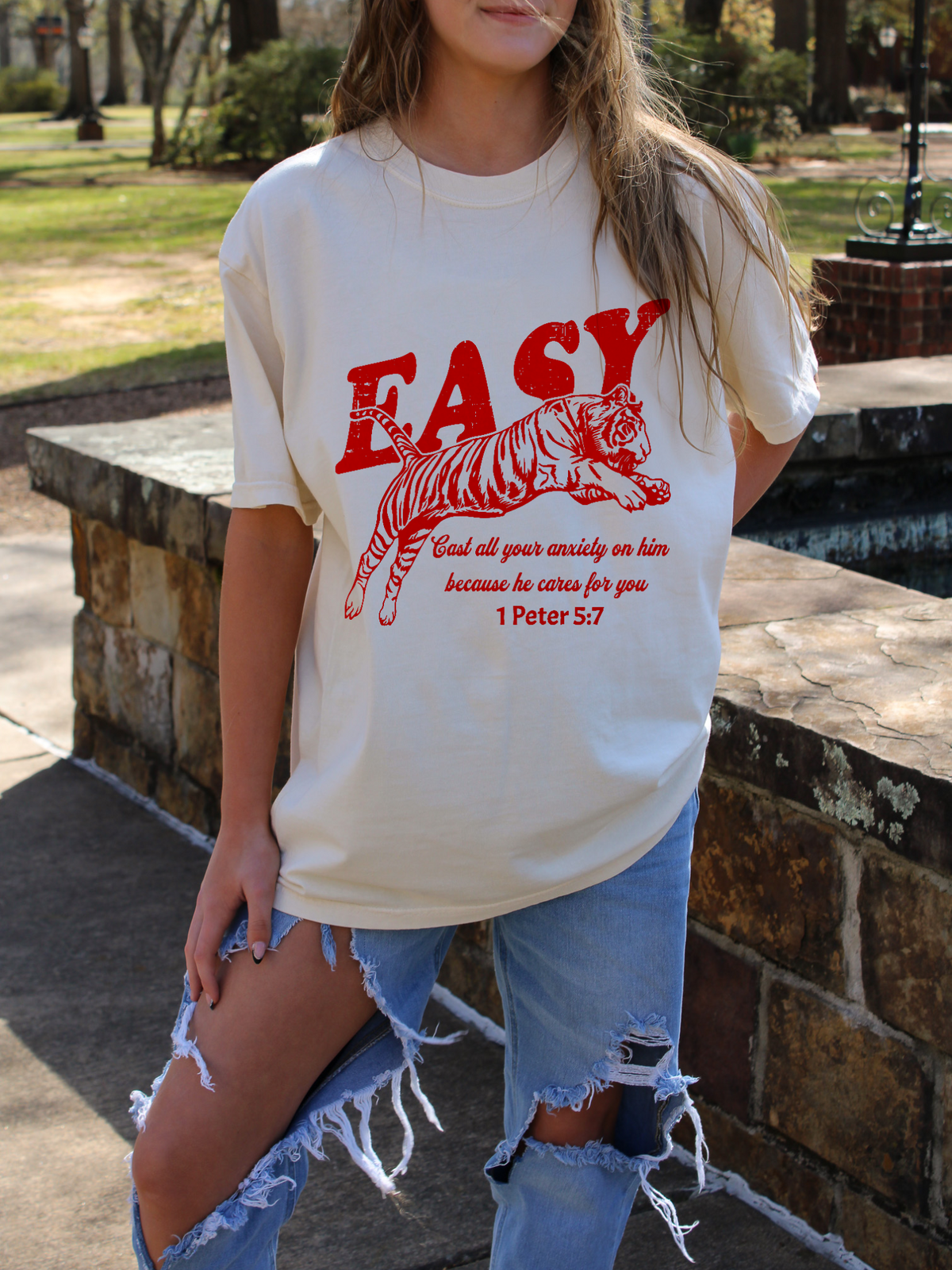 Cast Your Anxieties On To Him Shirt