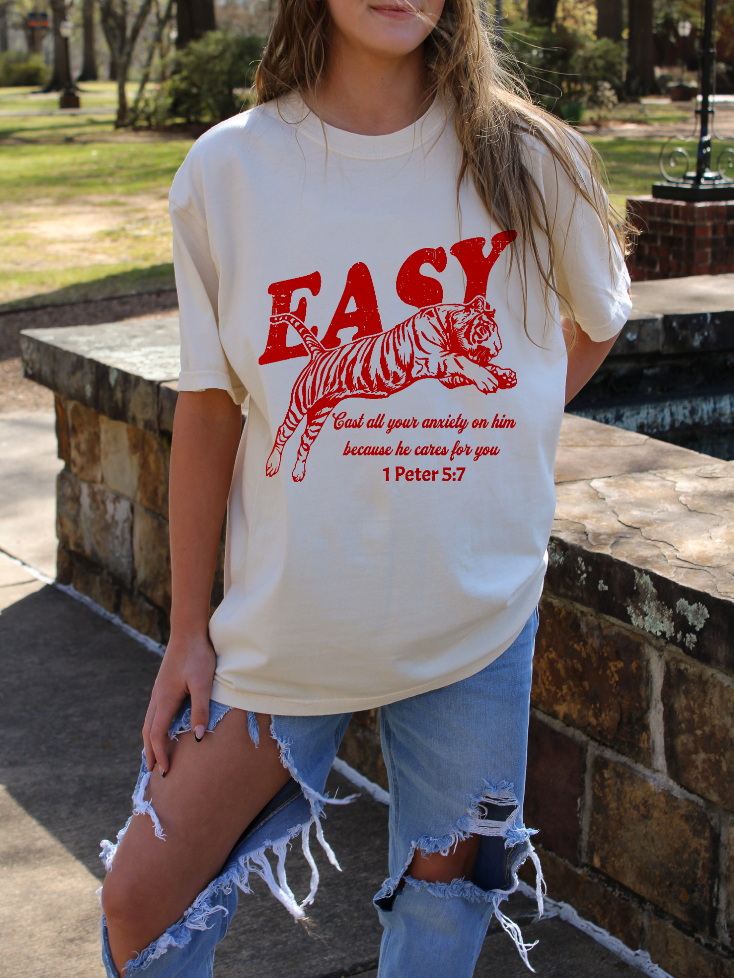 Cast Your Anxieties On To Him Shirt
