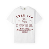 Riding Free With Jesus Guiding Me Shirt