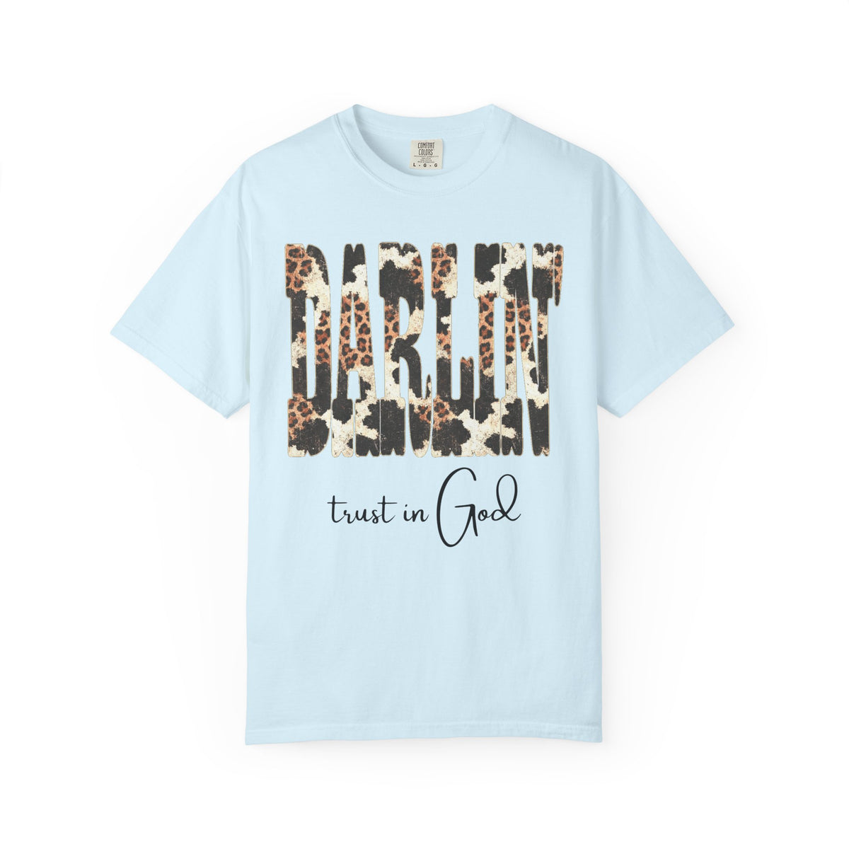 Camo Leopard Darlin Trust in God Shirt