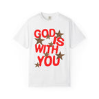 Leopard Star God Is With You Shirt