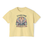 Stand Firm Armor Boxy Tee