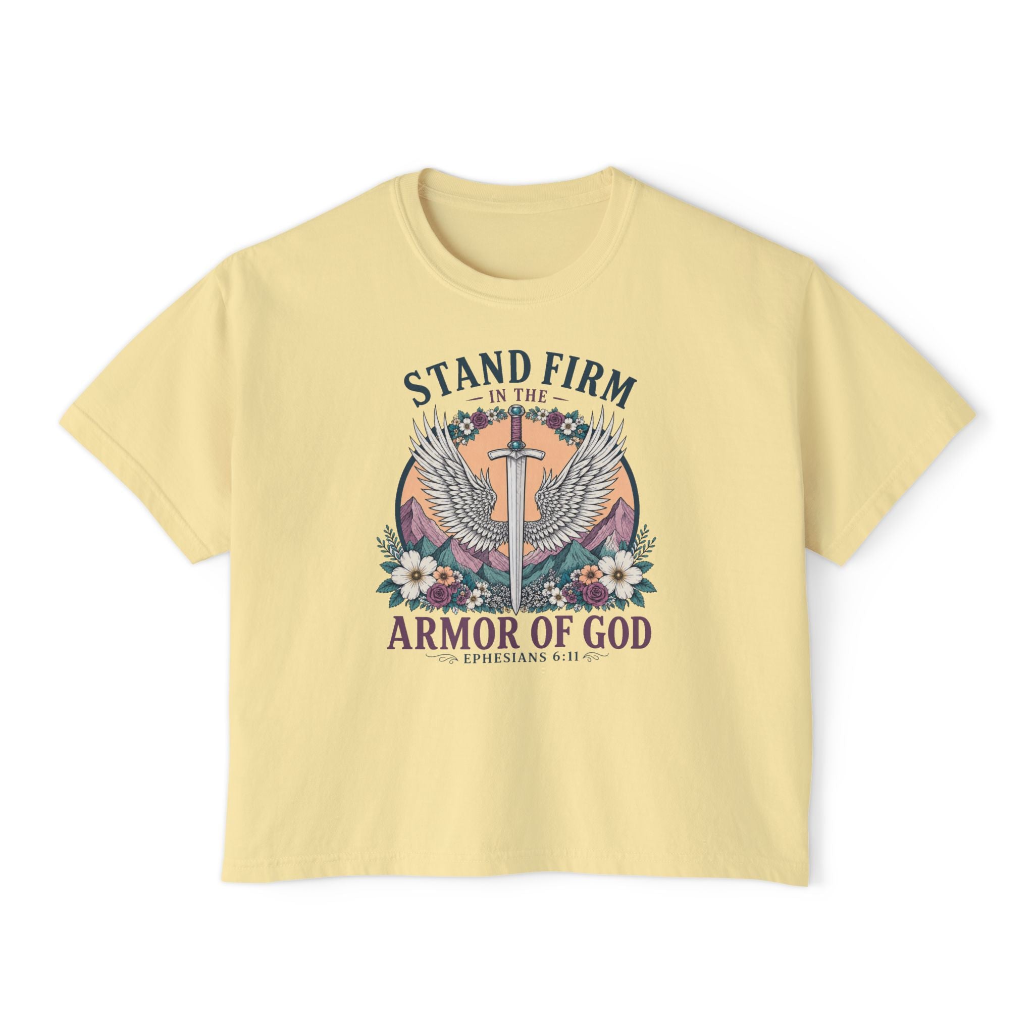 Stand Firm Armor Boxy Tee