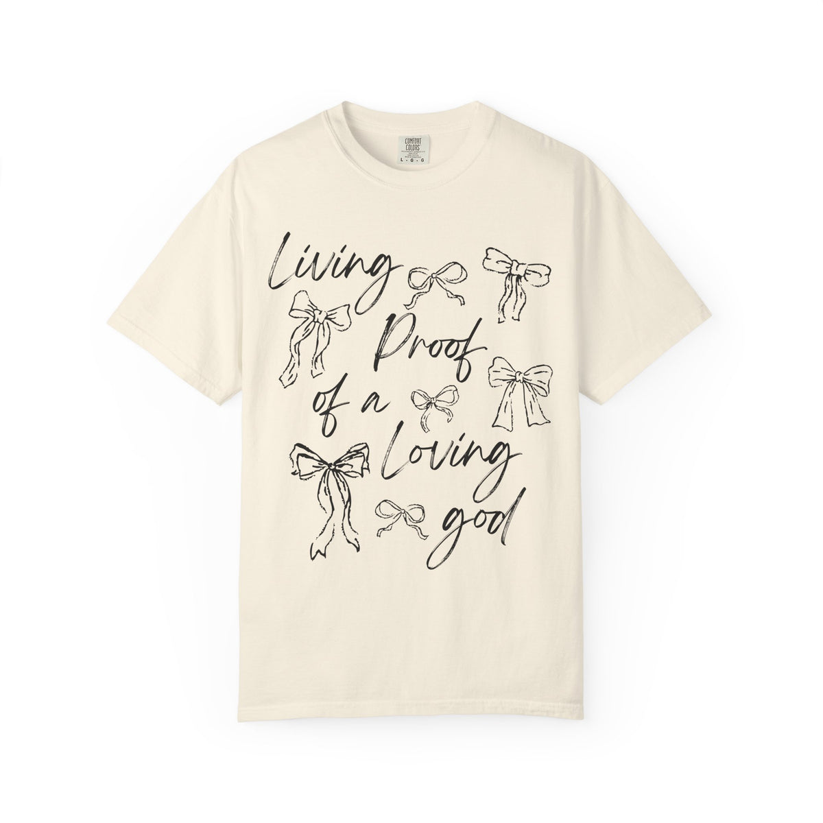 Coquette Ribbon Loving God Shirt