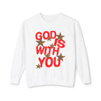 Leopard Star God Is With You Sweatshirt