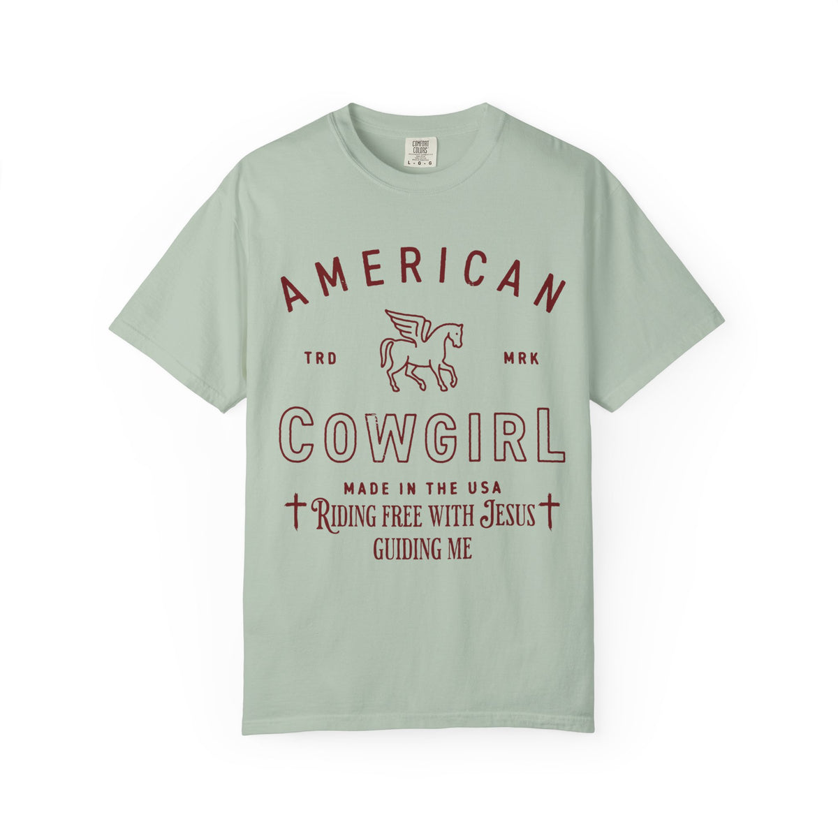 Riding Free With Jesus Guiding Me Shirt