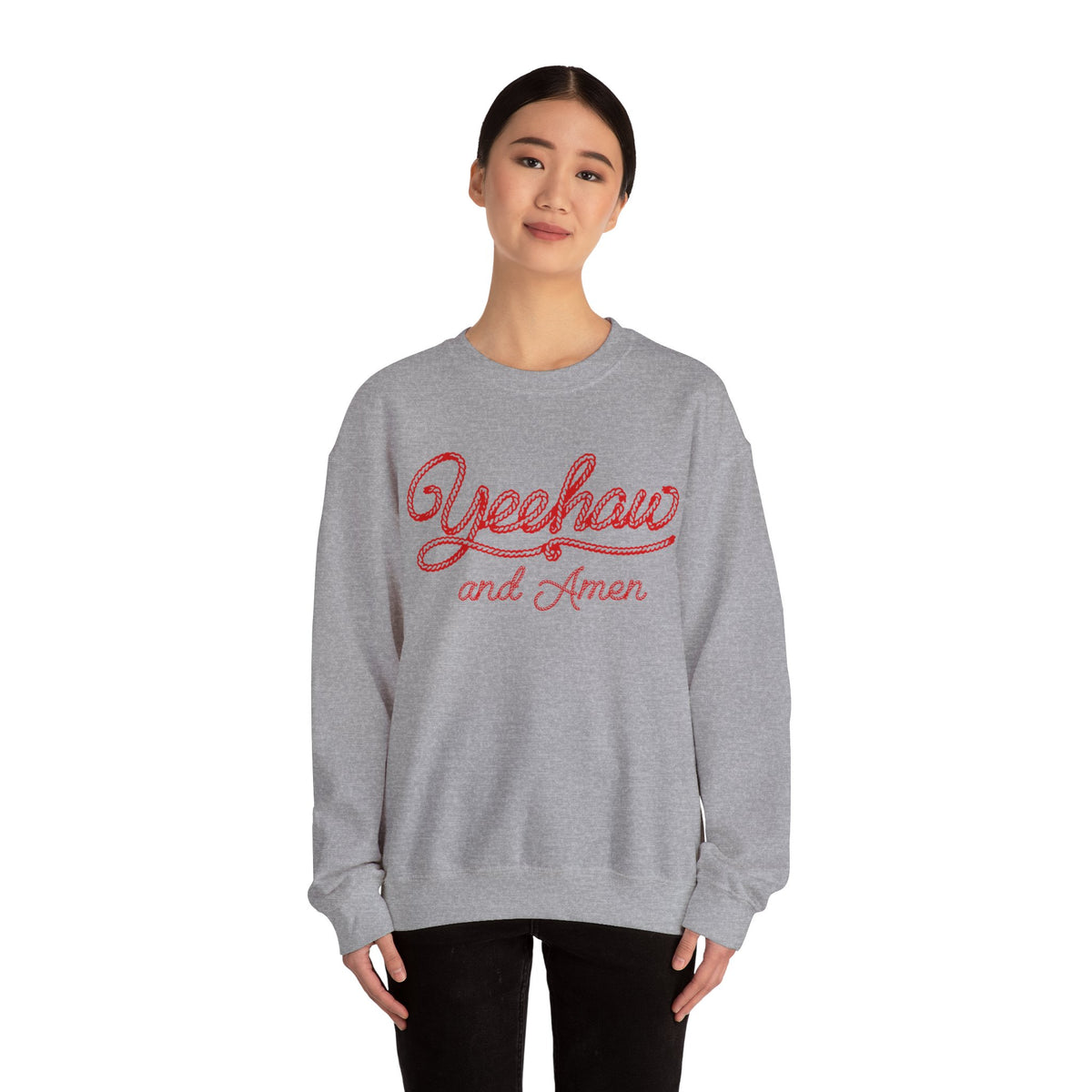 Yeehaw and Amen Sweatshirt