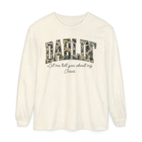 Camo Darlin Font Long Sleeve