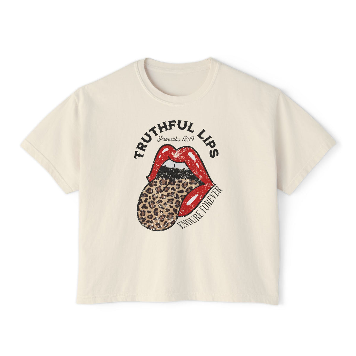 Truthful Lips Boxy Tee