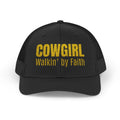 Cowgirl Walkin' by Faith Trucker Hat
