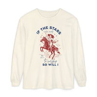 Vintage Cowgirl Stars Worship Long Sleeve