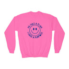 Retro He Has a Plan Youth Sweatshirt