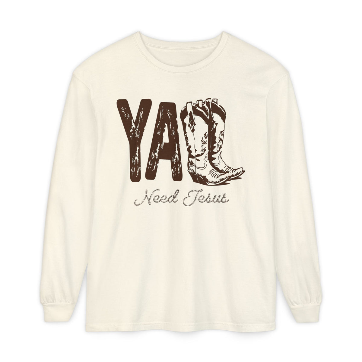 Y'all Need Jesus Long Sleeve