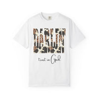 Camo Leopard Darlin Trust in God Shirt
