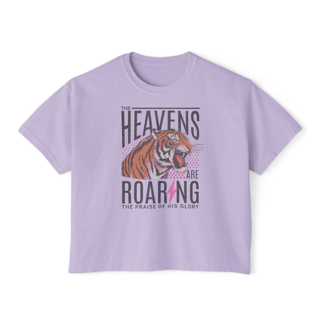 The Heavens Are Roaring Boxy Tee