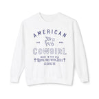 American Cowgirl Riding With Jesus Sweatshirt