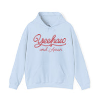 Rope Font Yeehaw and Amen Hoodie