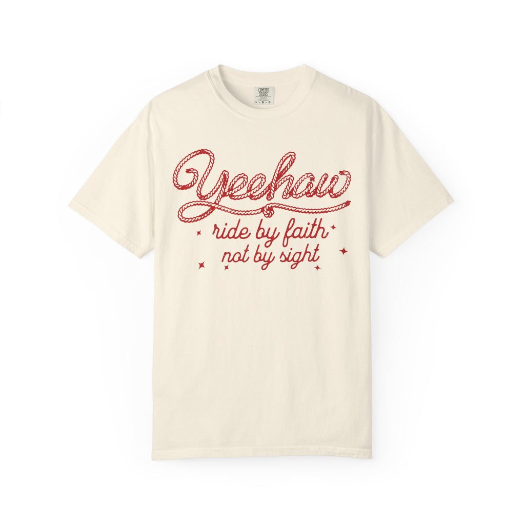 Rope Yeehaw Ride By Faith Shirt