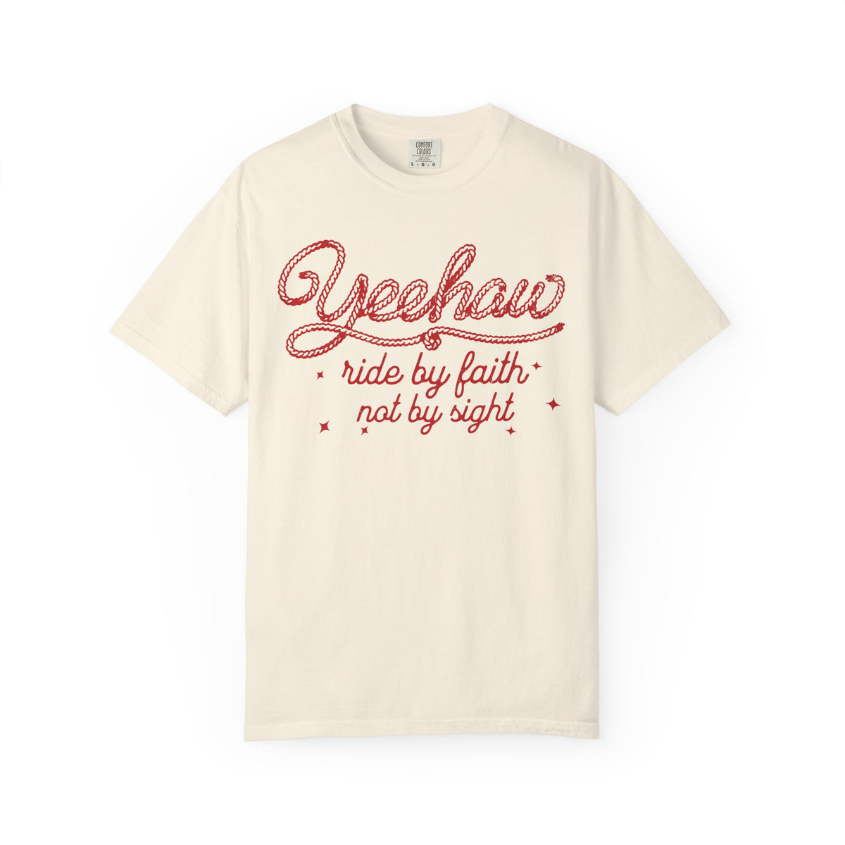 Rope Yeehaw Ride By Faith Shirt