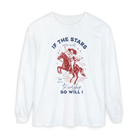 Vintage Cowgirl Stars Worship Long Sleeve
