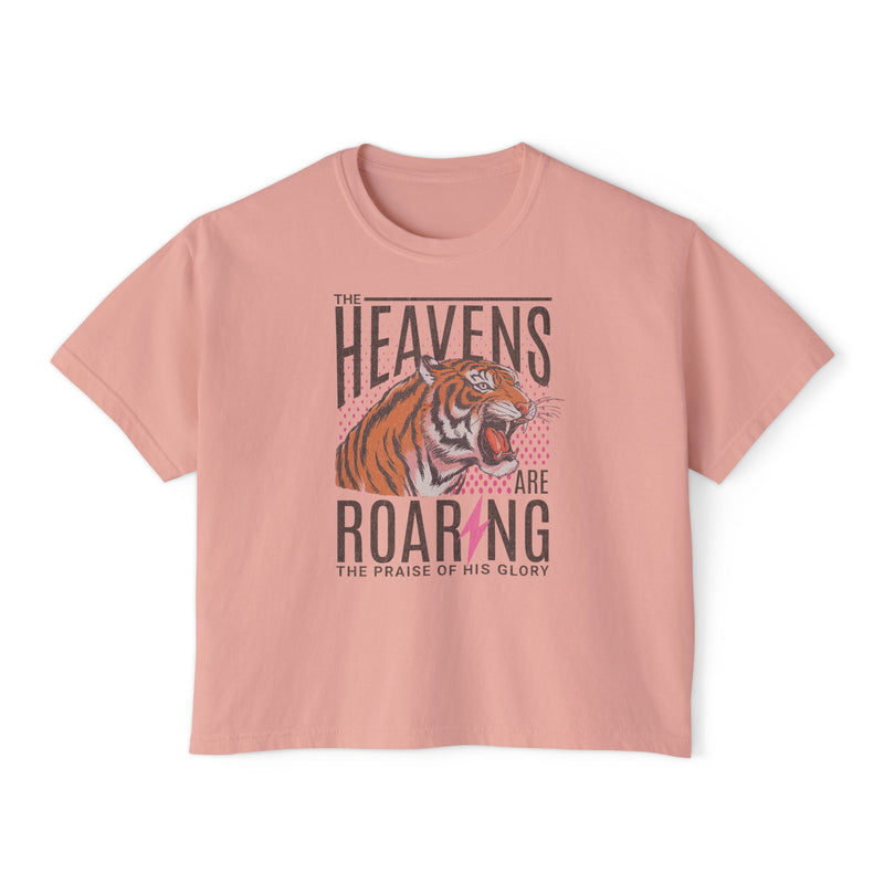 The Heavens Are Roaring Boxy Tee
