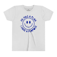 Youth Retro He Has A Plan Shirt