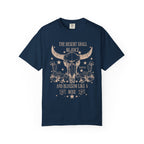 Rejoice Cow Skull Shirt