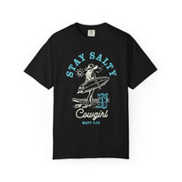 Retro Salty Beach Cowgirl Shirt