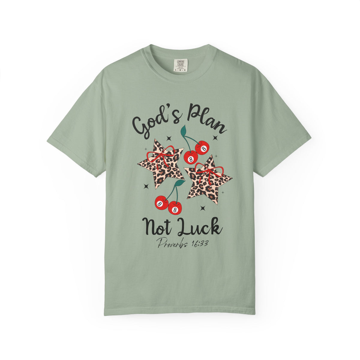 Retro God's Plan Not Luck Shirt