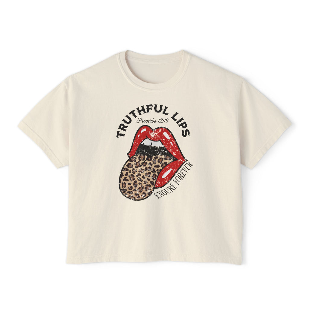 Truthful Lips Boxy Tee