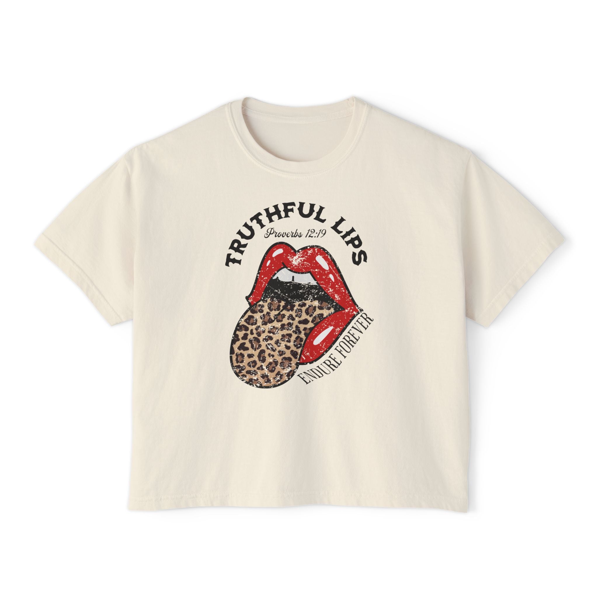 Truthful Lips Boxy Tee