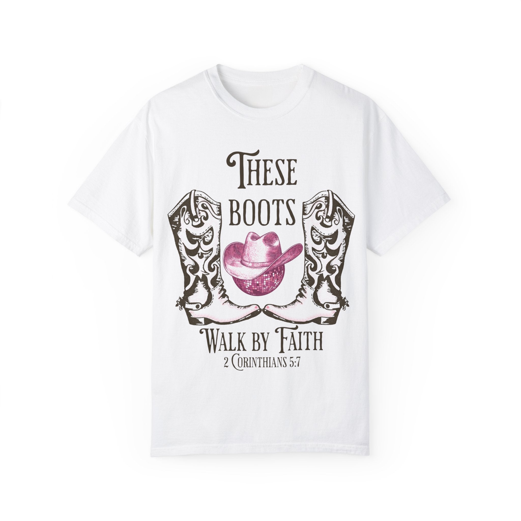 Cowgirl Boots Disco Walk In Faith Shirt