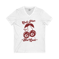 God's Plan Not Luck V Neck