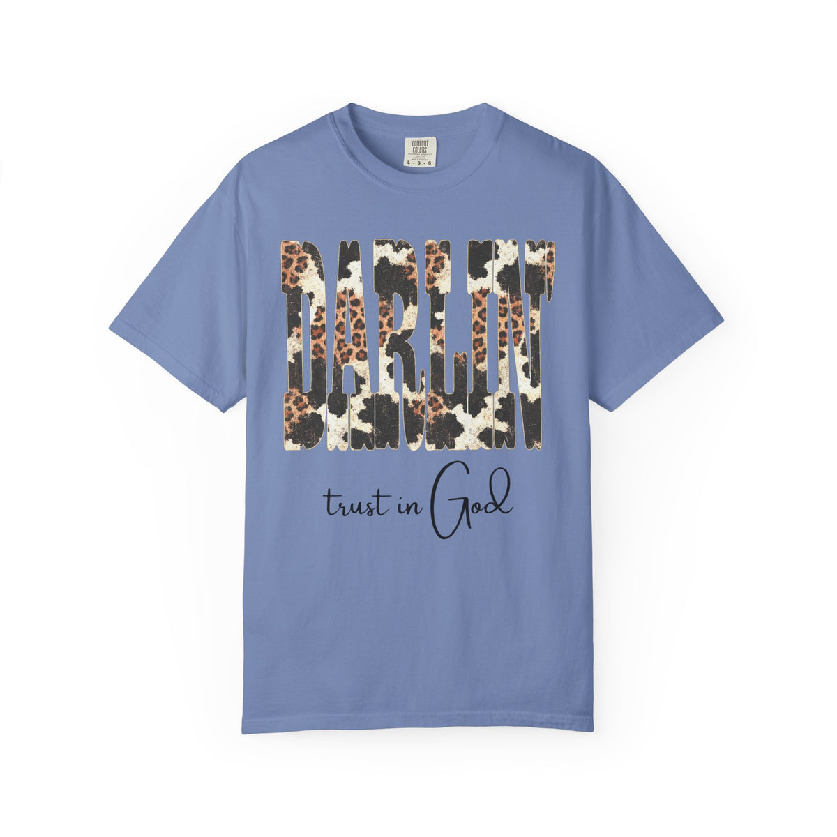 Camo Leopard Darlin Trust in God Shirt