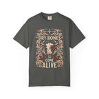 Dry Bones Flower Skull Shirt