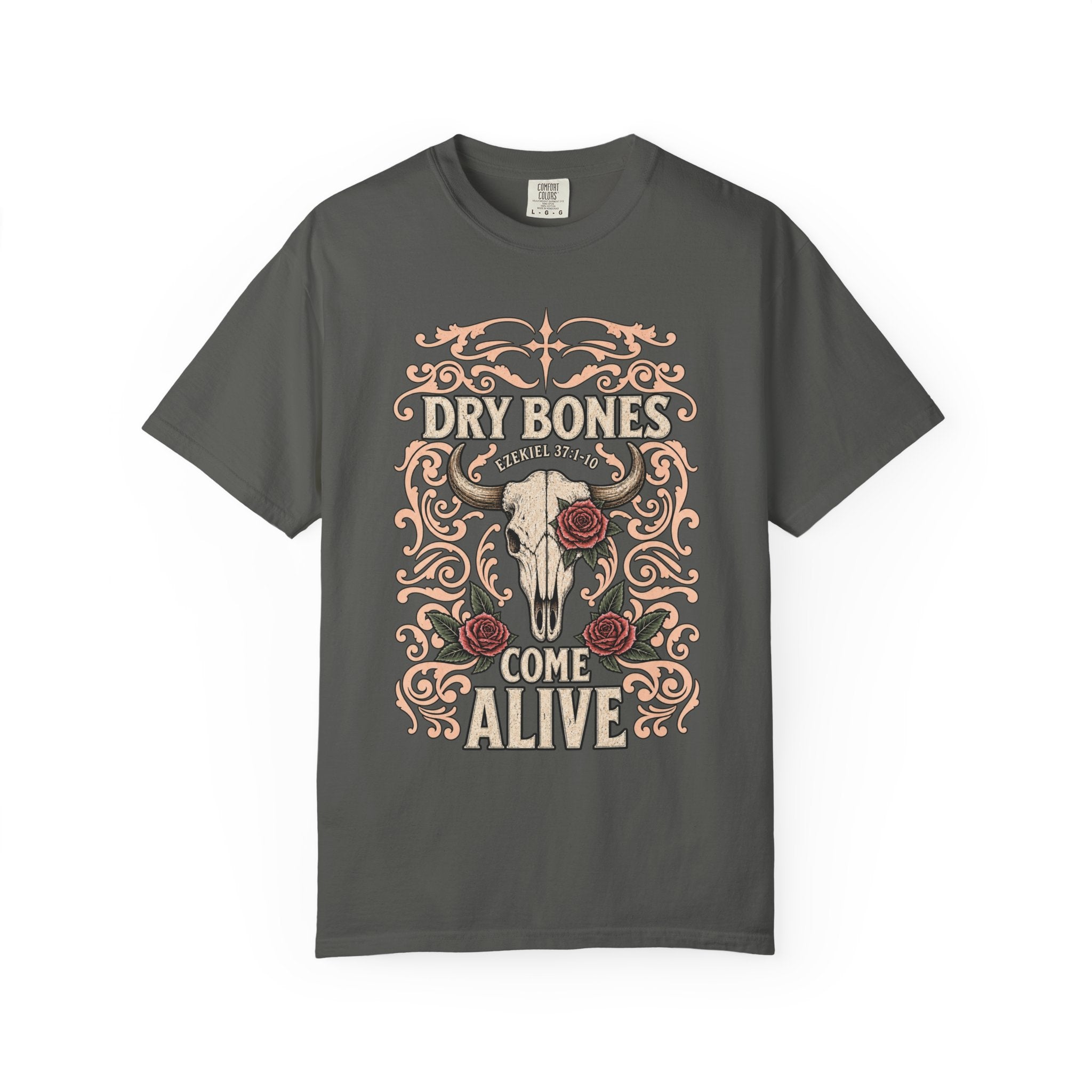 Dry Bones Flower Skull Shirt