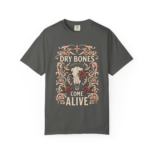 Dry Bones Flower Skull Shirt