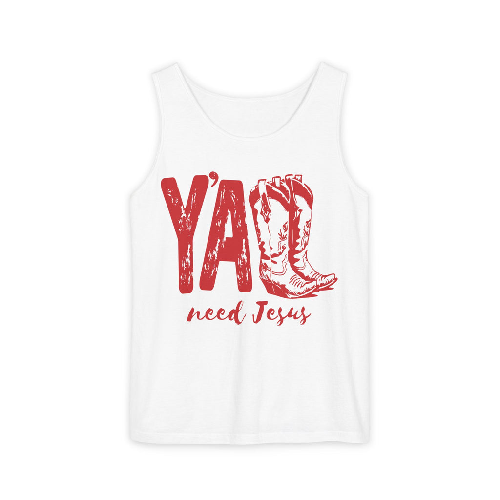Ya'll Need Jesus Comfort Colors Tank