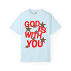 Leopard Star God Is With You Shirt
