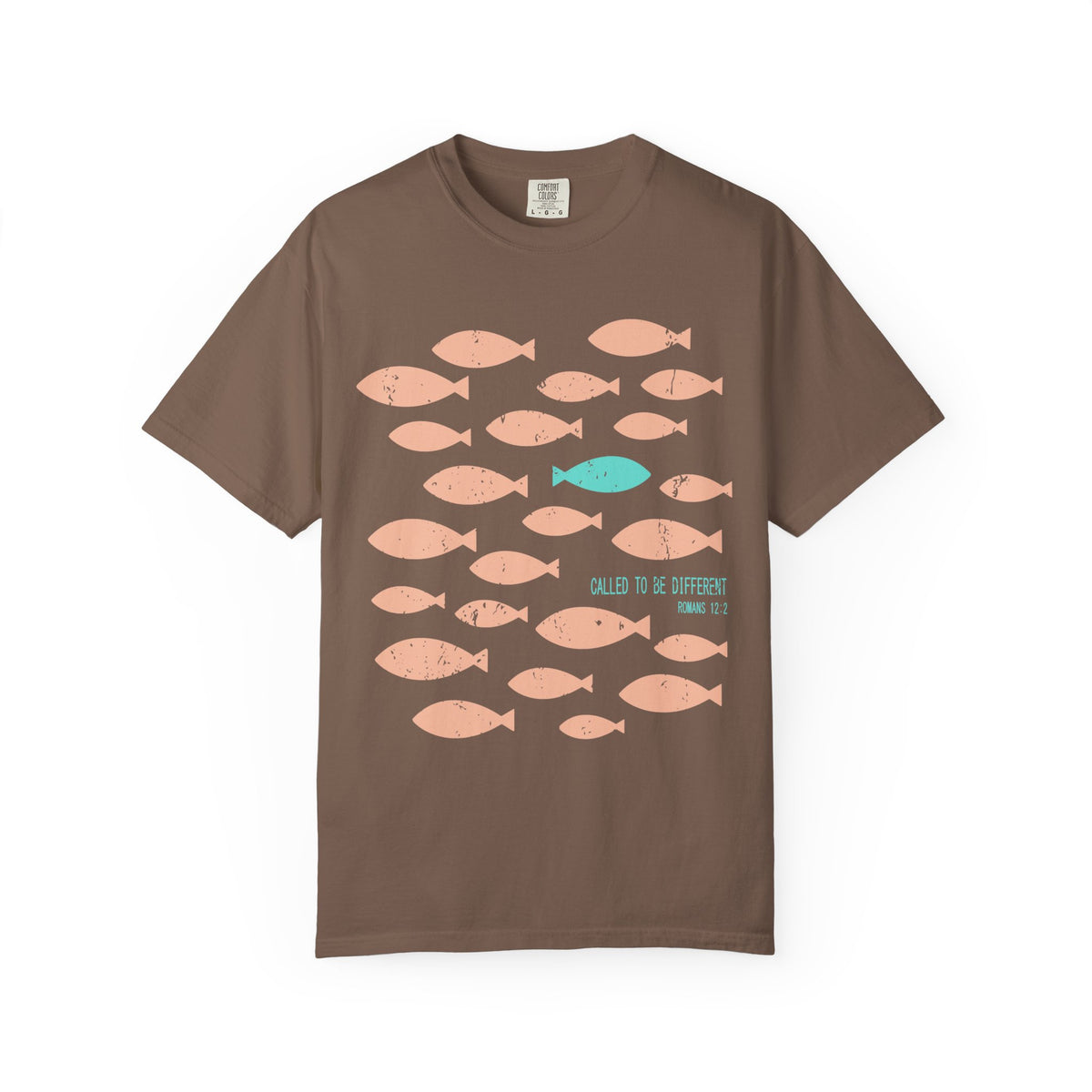 Peach Fish Called To Be Different Shirt