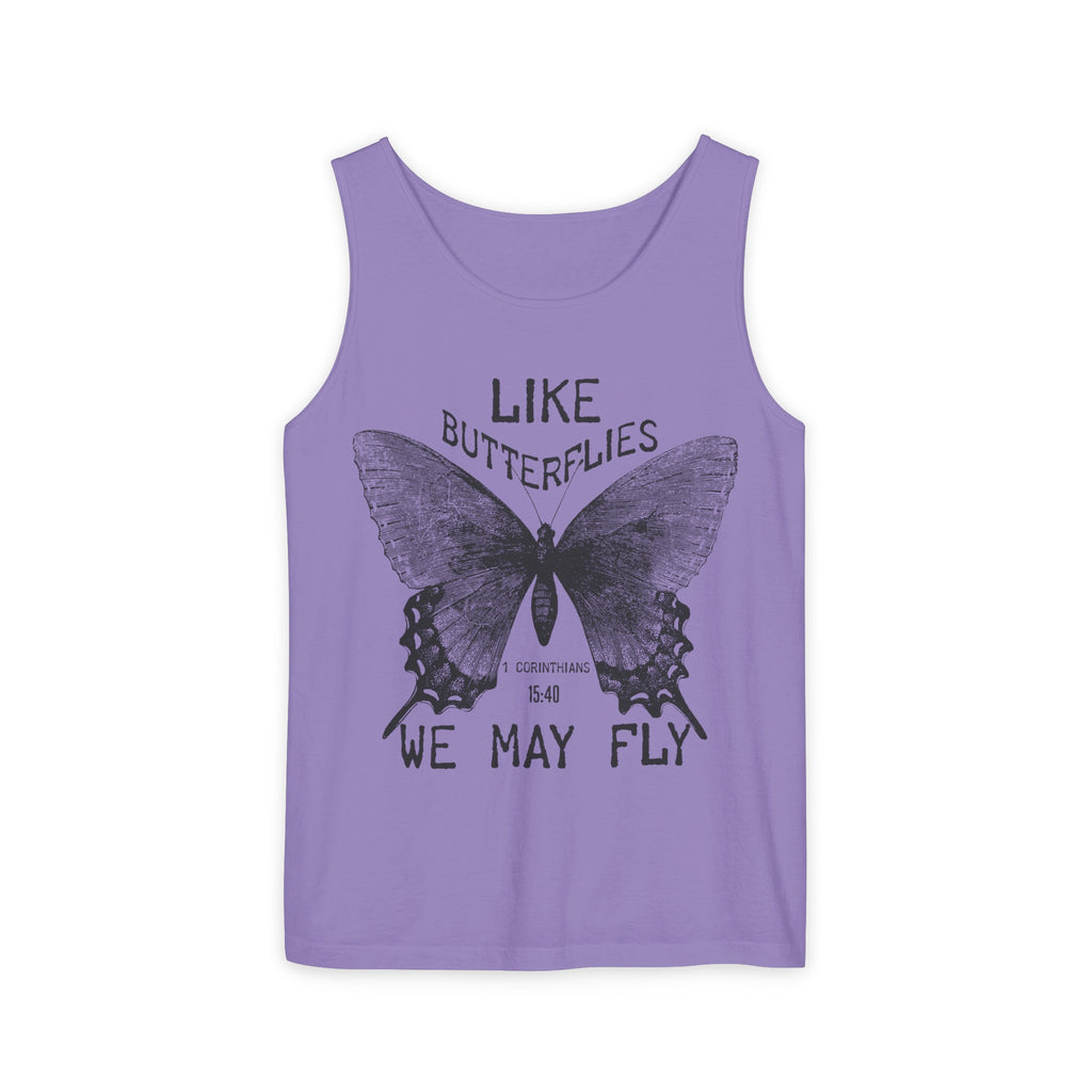 Like Butterflies Comfort Colors Tank