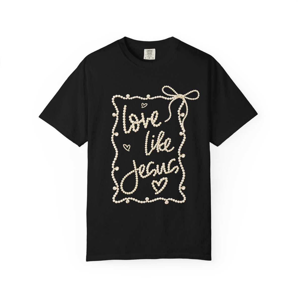 Pearl Font Love Like Jesus Shirt