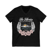 Beach His Mercies V Neck