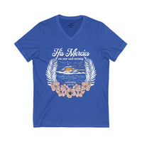 Beach His Mercies V Neck