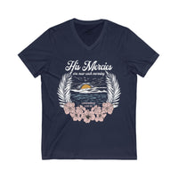 Beach His Mercies V Neck