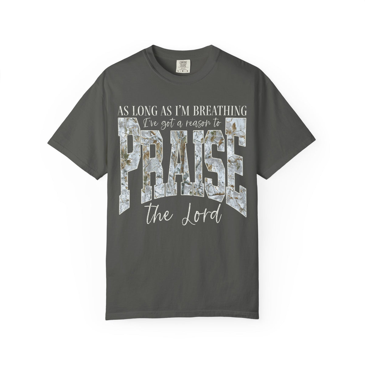 Camo Font Praise Shirt