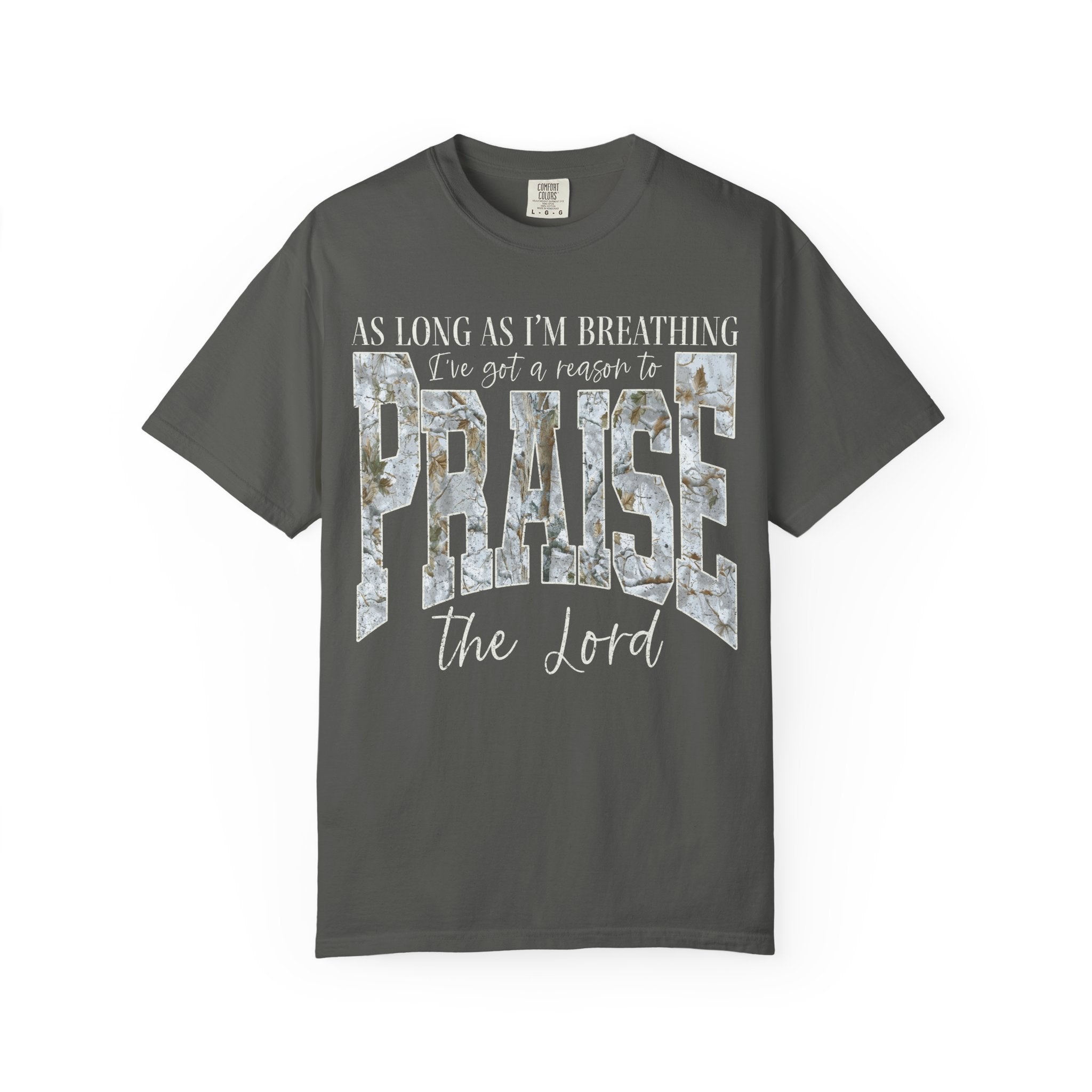 Camo Font Praise Shirt