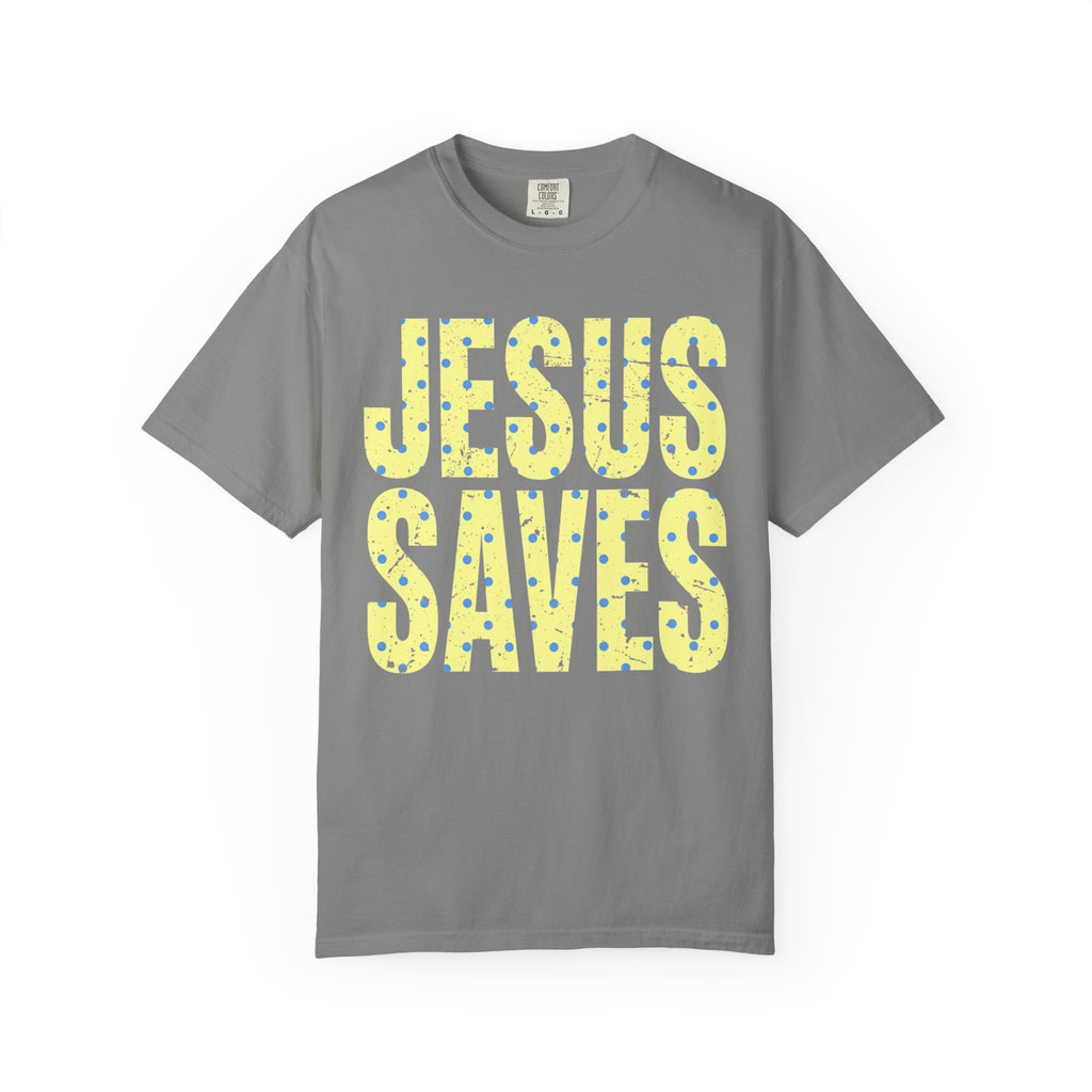 Summer Polka Dot Jesus Saves Shirt