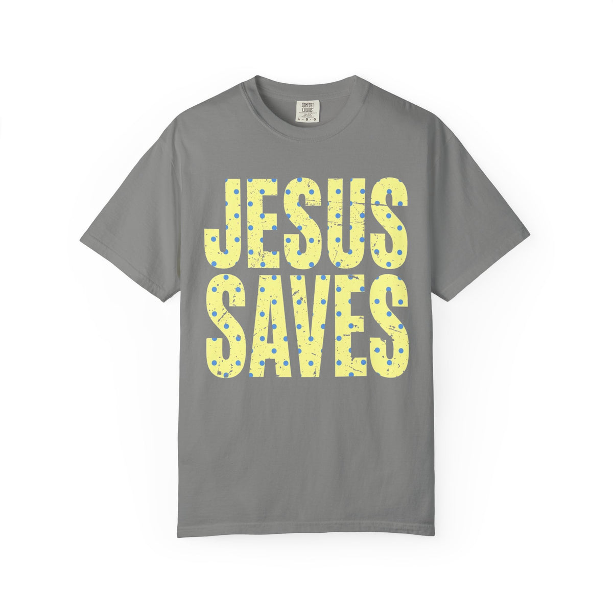 Summer Polka Dot Jesus Saves Shirt